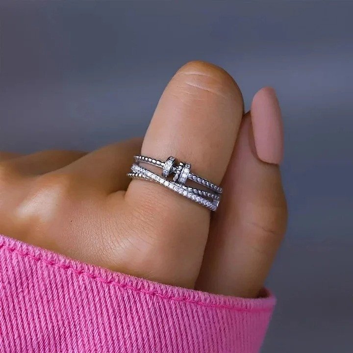 For Daughter- Drive Away Your Anxiety Fidget Rings💕