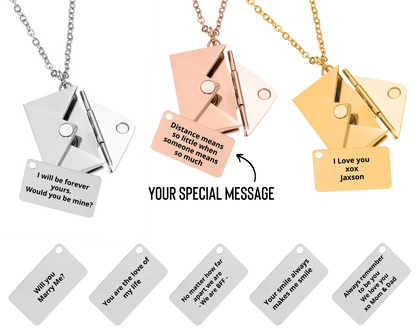 LOVE LETTER NECKLACE