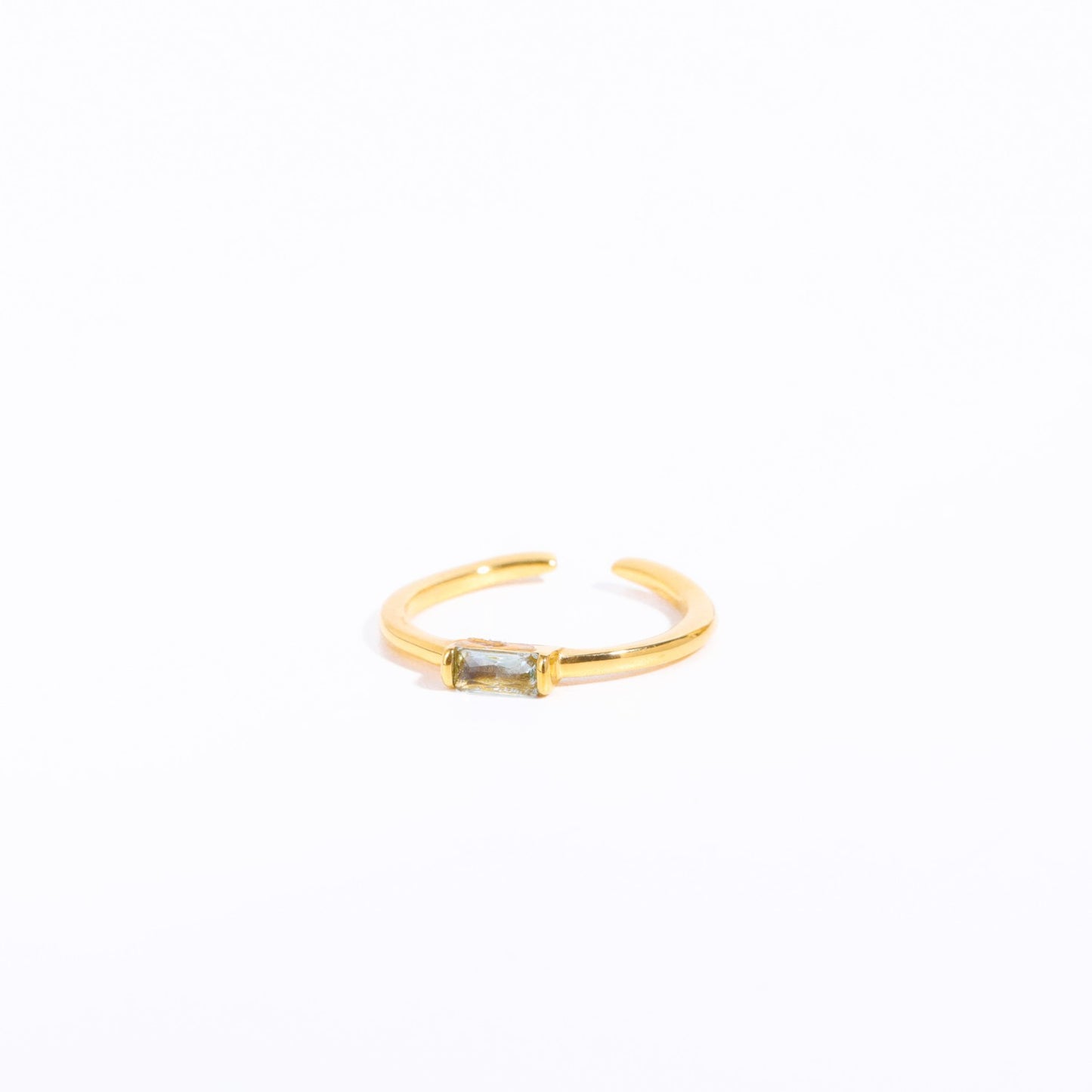 Baguette Birthstone Ring