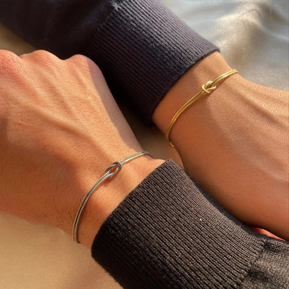 For Daughter -We Are Forever Linked Together Infinity Knot Bracelet