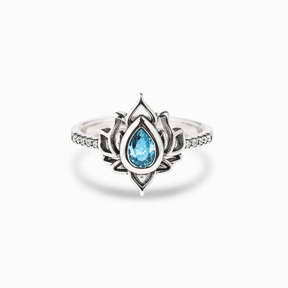 FUCK MY TRAUMA LOTUS RING