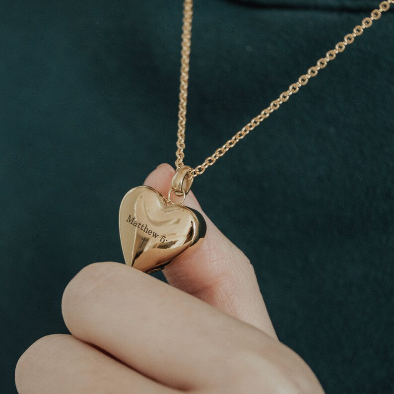Serenity Heart Urn Necklace