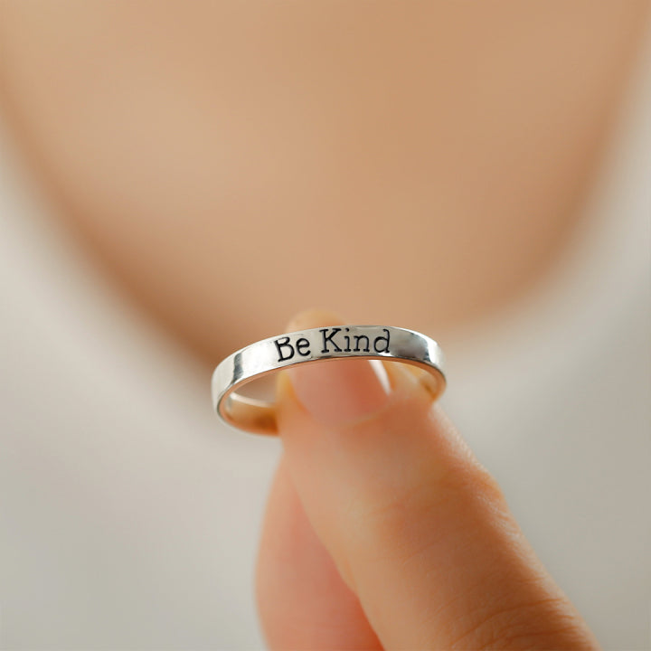 Be Kind...of a b**** Mantra Ring