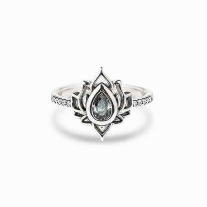 FUCK MY TRAUMA LOTUS RING