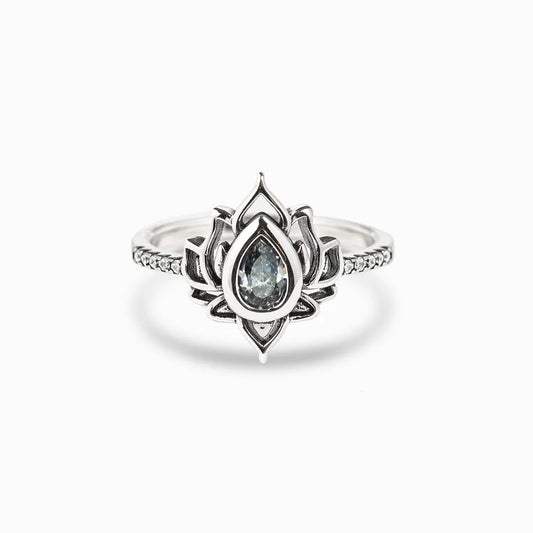 FUCK MY TRAUMA LOTUS RING