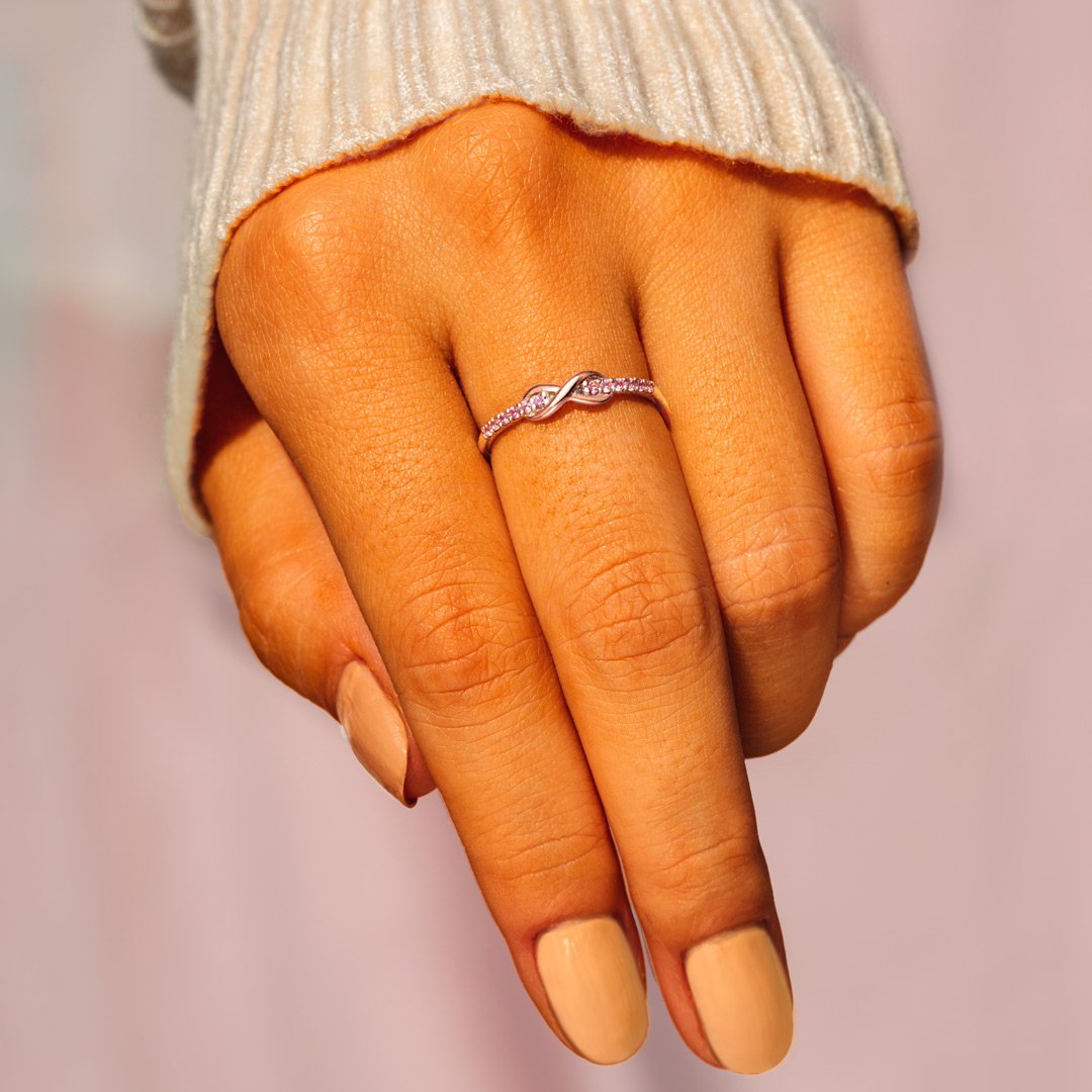 Smokin' Hot Soulmate Infinity Ring S925