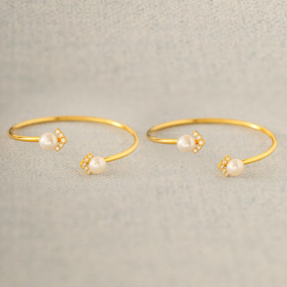 Purest Love Matching Two Pearl Bracelet