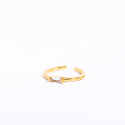 Baguette Birthstone Ring