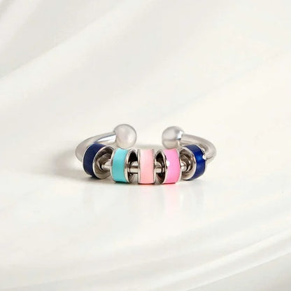 Anxiety Relieving Enamel Fidget Ring