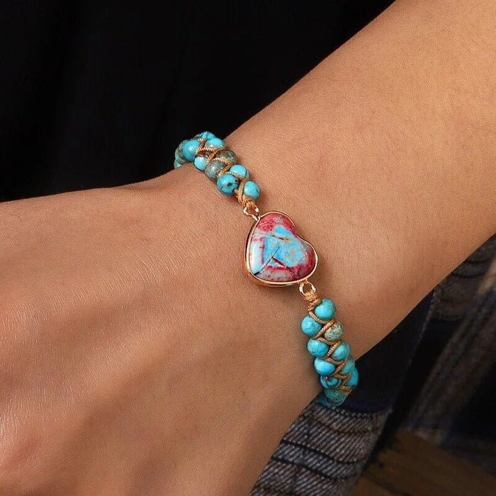 Passionate Heart Jasper Bracelet - The best gift for loved ones