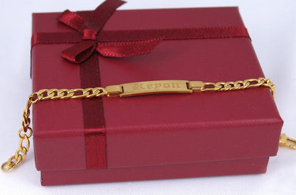 Personalized Baby Name Bracelet