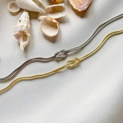 For Daughter -We Are Forever Linked Together Infinity Knot Bracelet