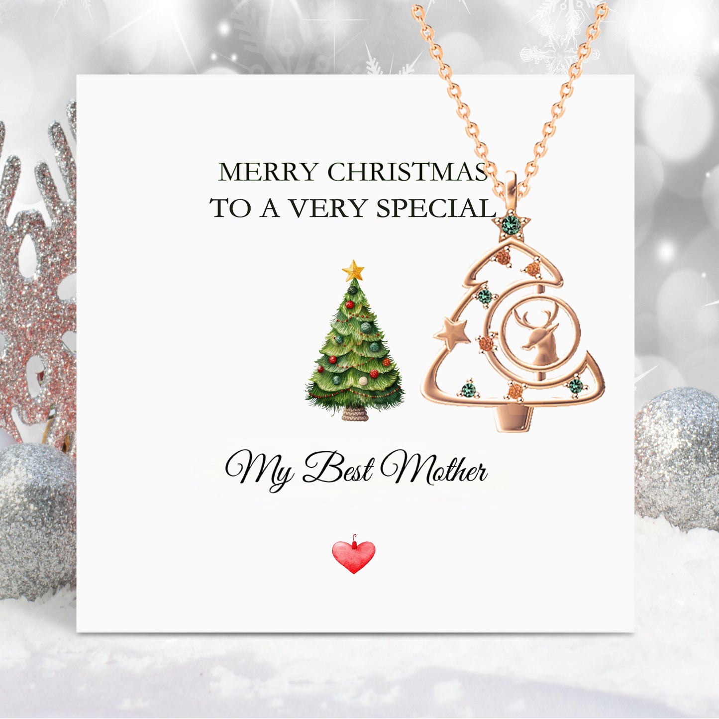🎁CHRISTMAS PRE SALE 80% OFF🎄 Adorable Christmas Tree Necklace