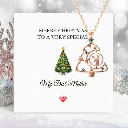 🎁CHRISTMAS PRE SALE 80% OFF🎄 Adorable Christmas Tree Necklace