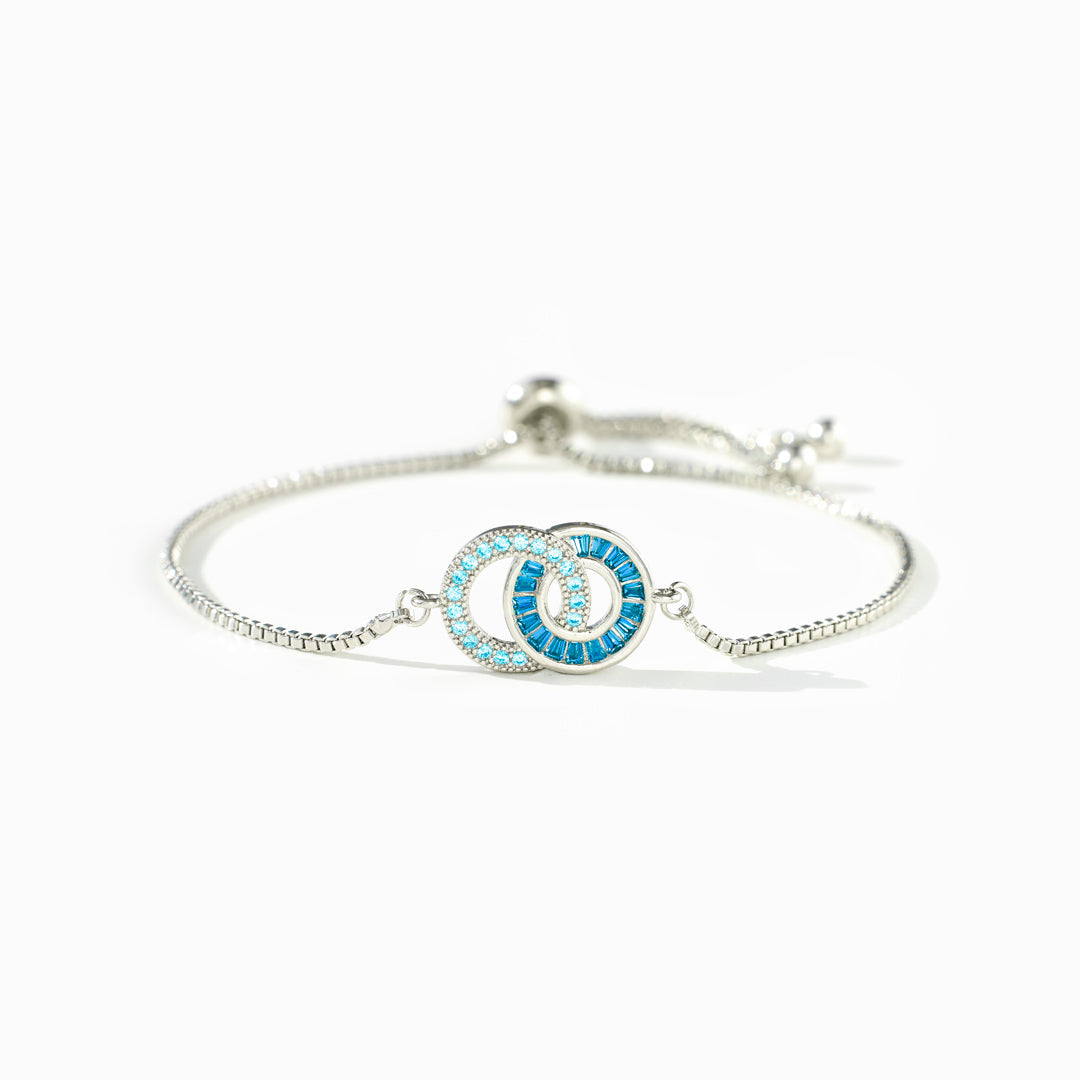 For Friends Unbreakable Bond Linking Circles Bracelet