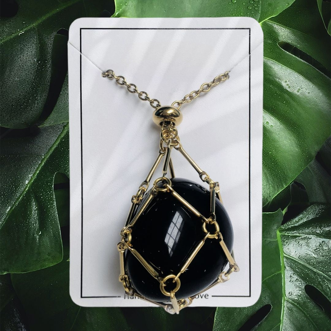🎁2023 Crystal Stone Holder Necklace- Free (Crystal) Gift Included🎁