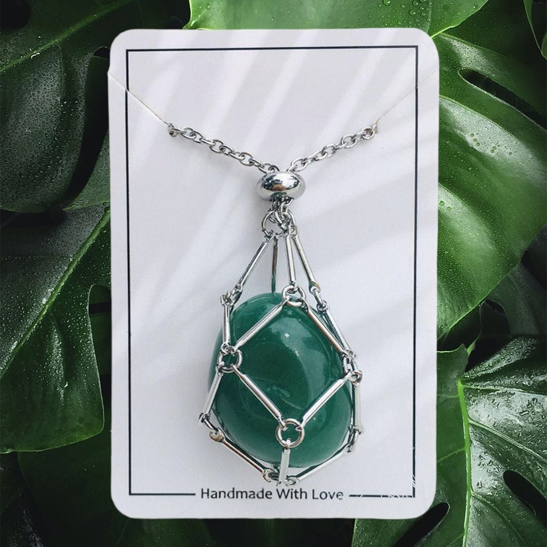 🎁2023 Crystal Stone Holder Necklace- Free (Crystal) Gift Included🎁