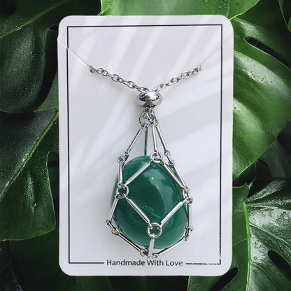 🎁2023 Crystal Stone Holder Necklace- Free (Crystal) Gift Included🎁