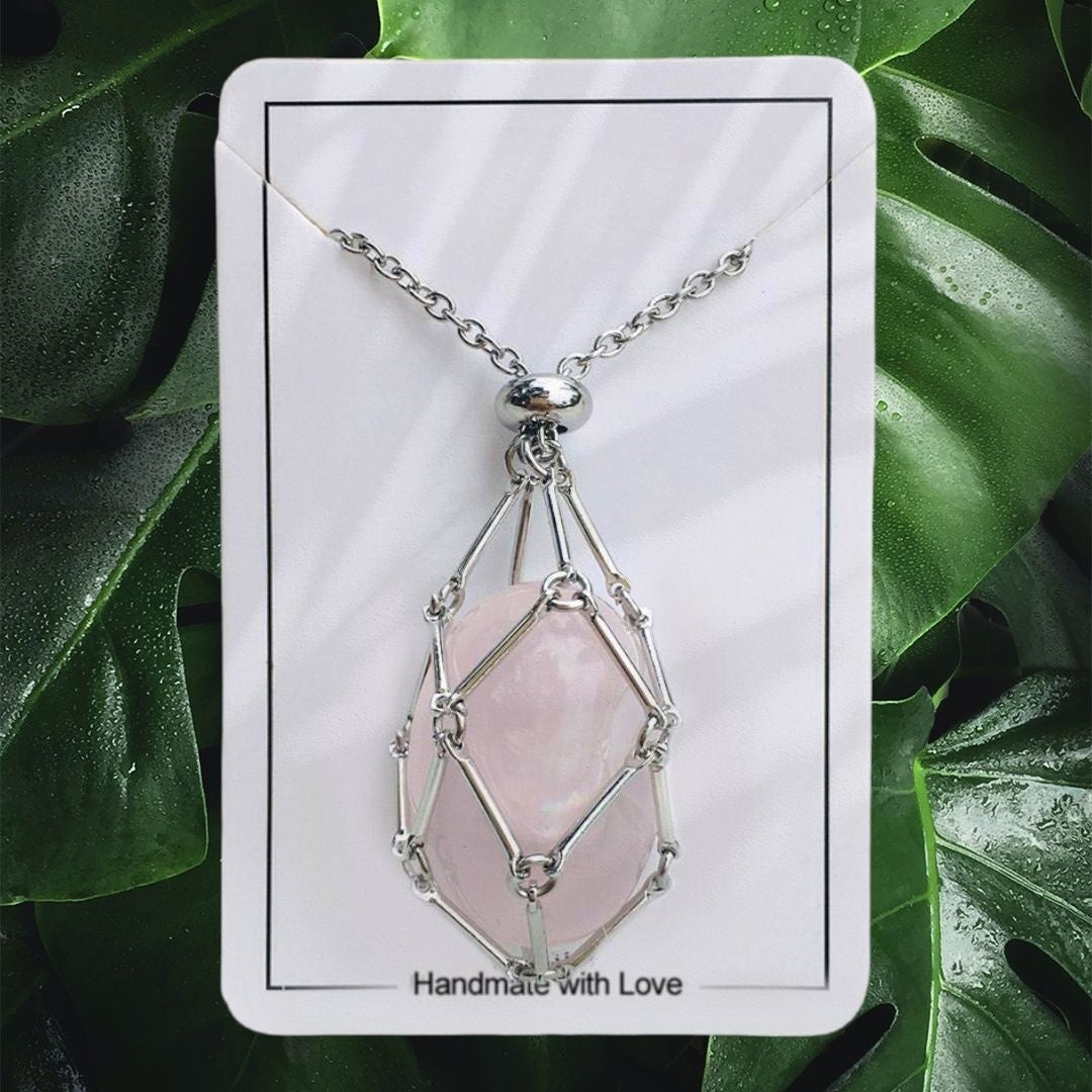 🎁2023 Crystal Stone Holder Necklace- Free (Crystal) Gift Included🎁