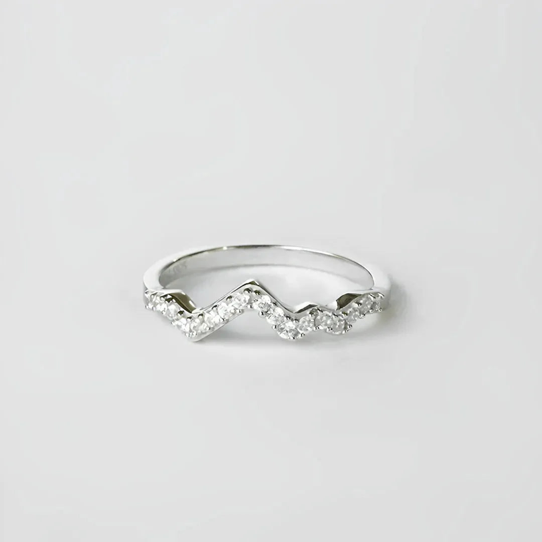 KEEP CLIMBING STACK RING