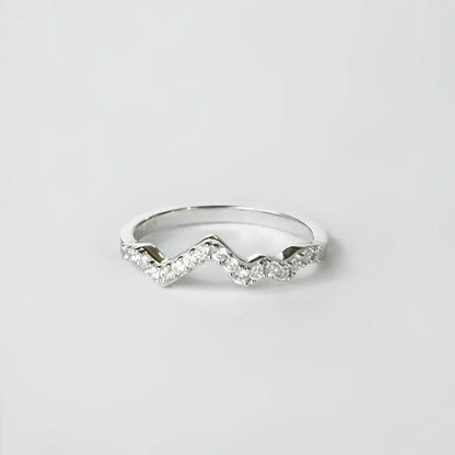 KEEP CLIMBING STACK RING