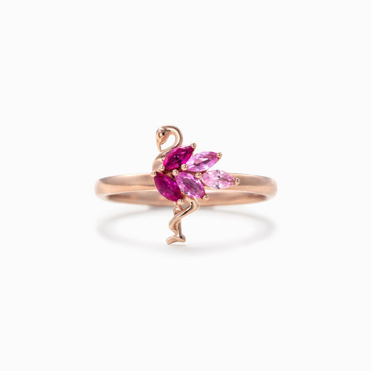 You're Flamazing Flamingo Ring
