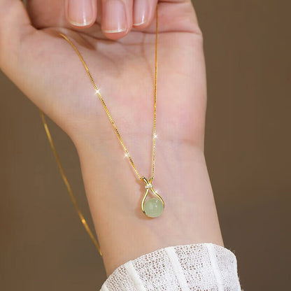 High-end Elegant Lucky Bag Clavicle Pendant Necklace