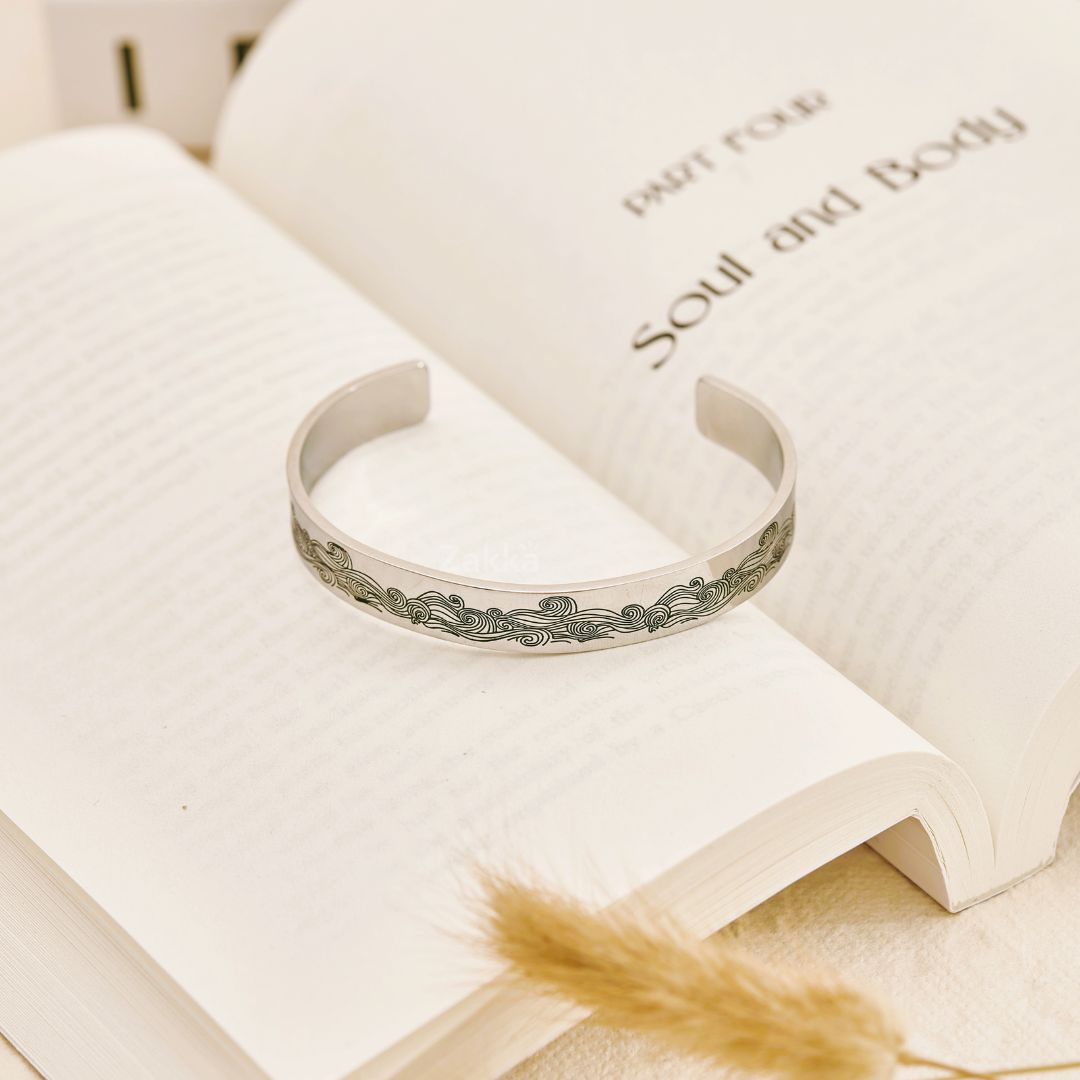 To My Husband In Heaven Memorial Bracelet