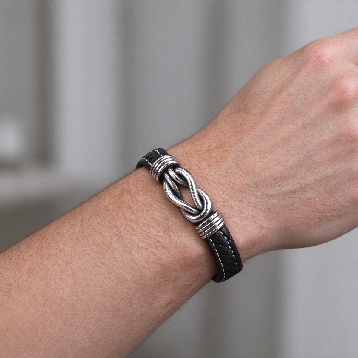 To My Man- Keep Me In Your Heart Infinity Custom Bracelet