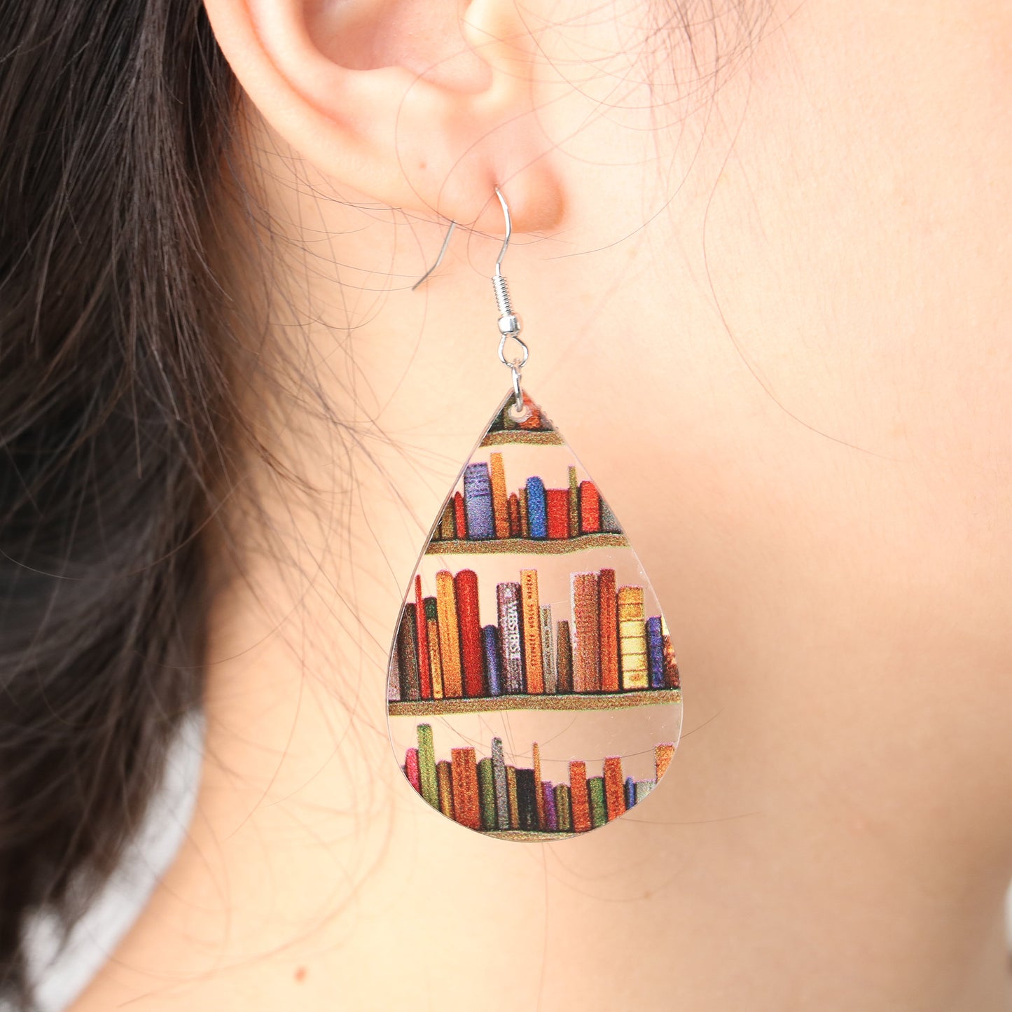 🌟Buy 3 Get 1 Free🔥-📚BOOK EARRINGS /EARRINGS FOR BOOK LOVERS