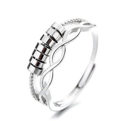 For Daughter - Drive Away Your Anxiety Infinity Fidget Ring