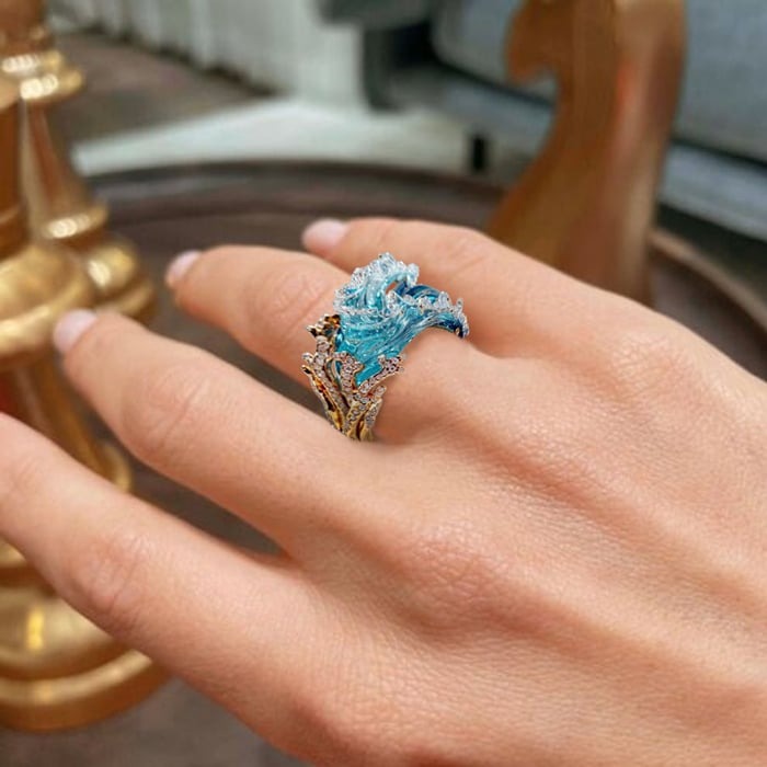 -Ocean's Oath Jewelry Set
