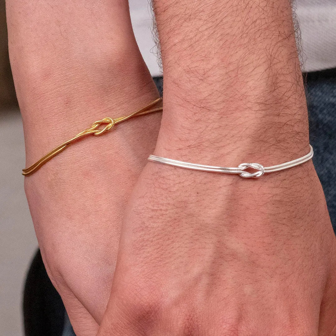 For Daughter -We Are Forever Linked Together Infinity Knot Bracelet