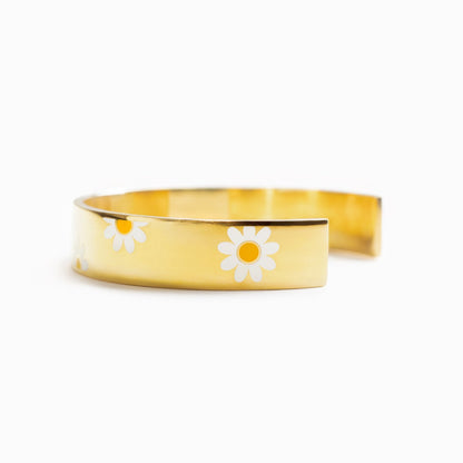 Sisters Are Different Flowers From Same Garden Daisy Bangle
