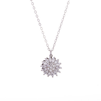 Spinning Sunflower Necklace