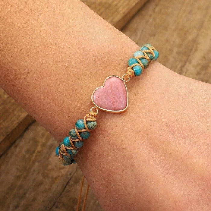 Passionate Heart Jasper Bracelet - The best gift for loved ones
