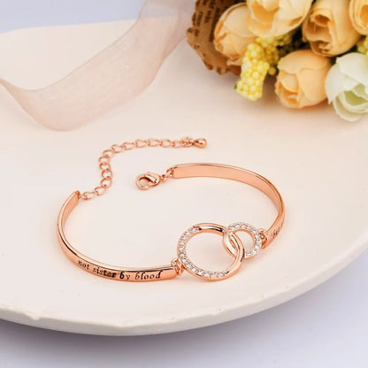 To My Best Friend Linked Together Interlocking Bracelet