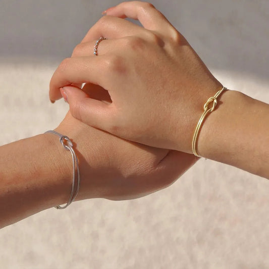 For Daughter -We Are Forever Linked Together Infinity Knot Bracelet