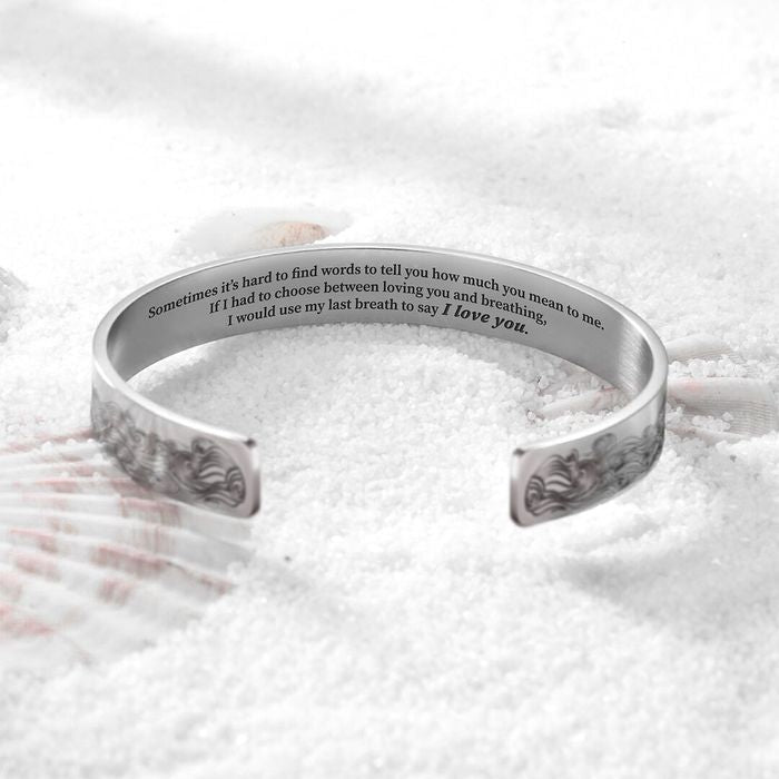To My Daughter, I Love You Till My Last Breath Bracelet