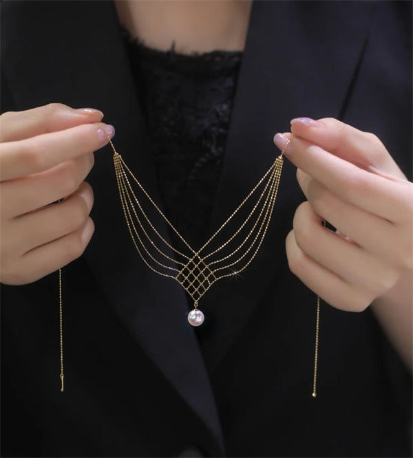 Mermaid Necklace with Pearl