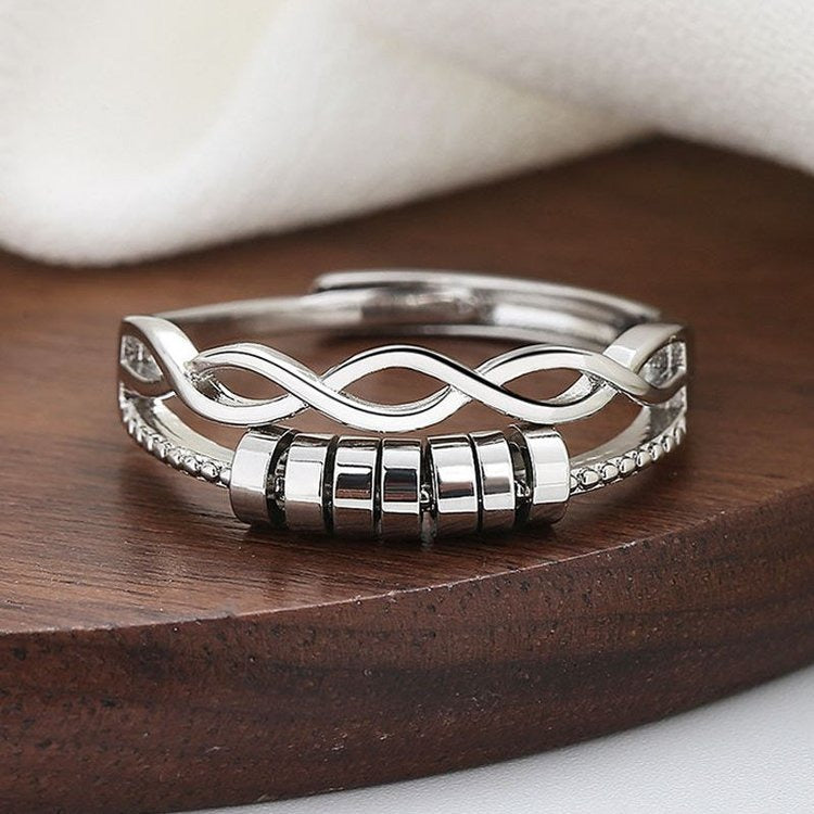 For Daughter - Drive Away Your Anxiety Infinity Fidget Ring