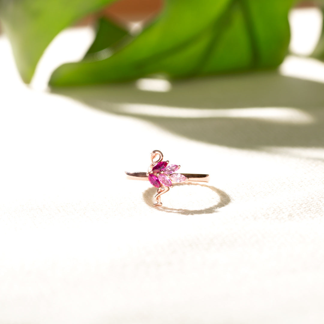 You're Flamazing Flamingo Ring
