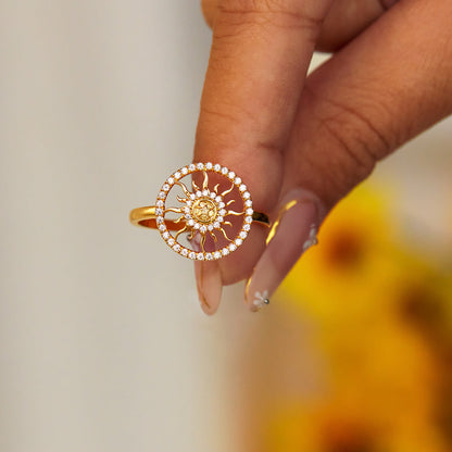 The Sun Will Rise Sunshine Ring