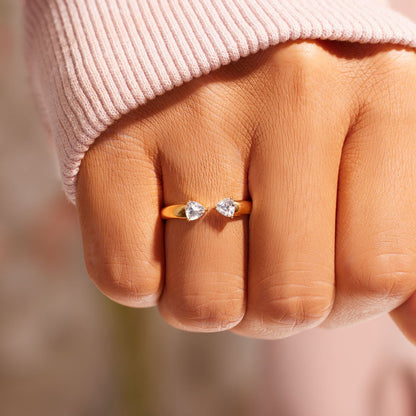 A Hug For Wife Cuff Ring