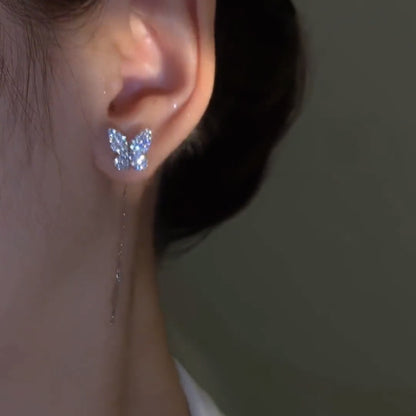 Shiny Butterfly Earrings