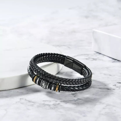 TO MY SON I WILL ALWAYS BE WITH YOU BRACELET
