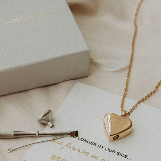 Serenity Heart Urn Necklace