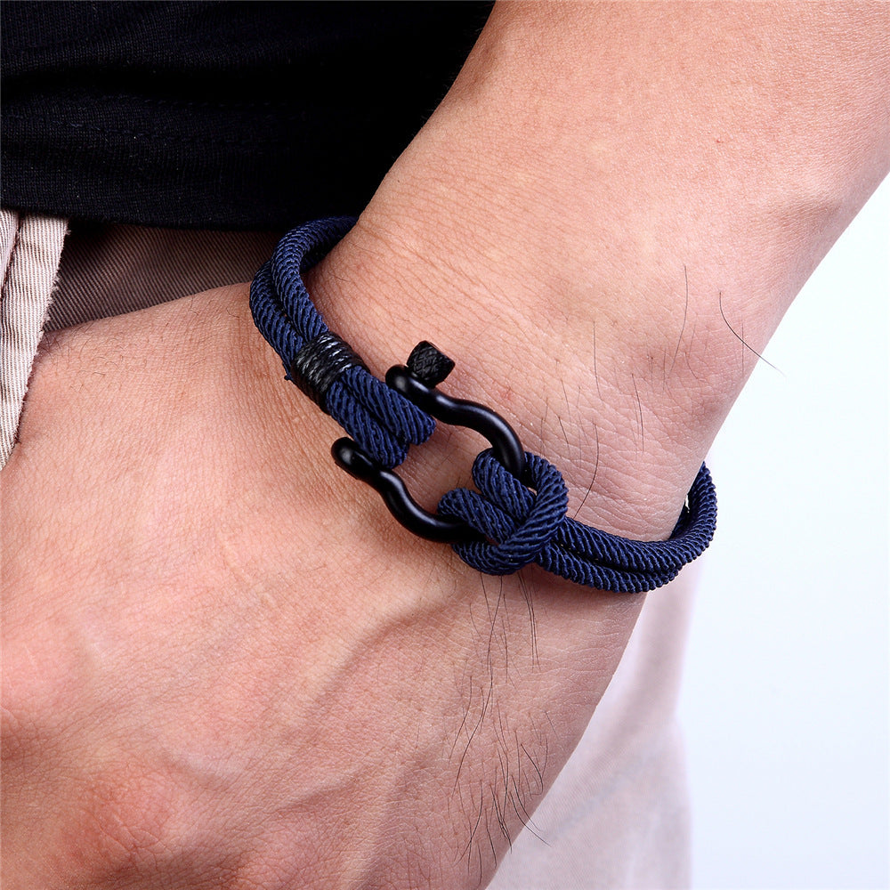Love You Forever Nautical Bracelet