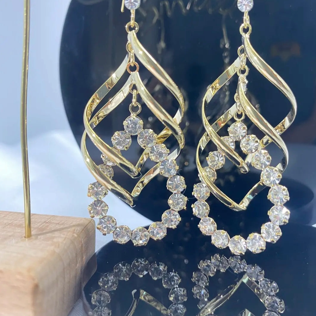 💐 Mother's Day Pre-Sale 💝- Lrregular Geometric Spiral Earrings