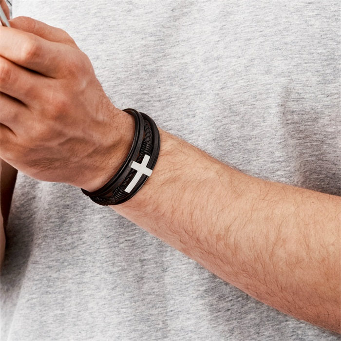 To My Grandson Pray Through It Bracelet